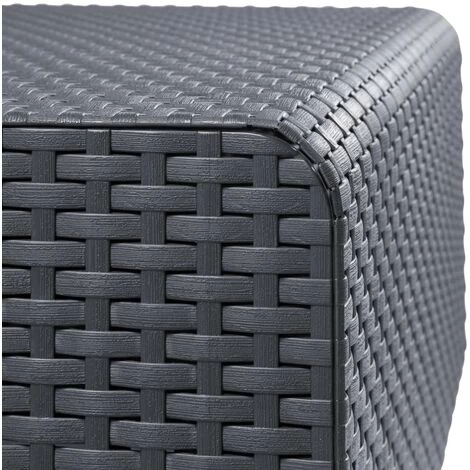 Table D'extérieur Salta/Sapporo Graphite 236104 Allibert - Gris – Image 4