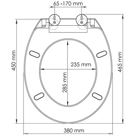 ALLIBERT Abattant WC Couleur Vert De Gris - Kristal – Image 2