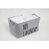 ALLIBERT Panier à  Linge MY LAUNDRY Gris 47 X 26 X 31 Cm - Gris