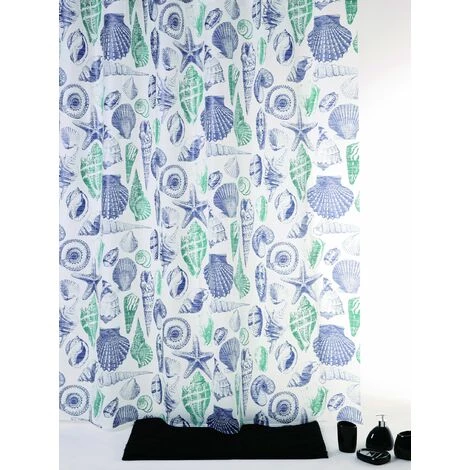 ALLIBERT Rideau De Douche DEIMA 180 X 200 Cm - Decor