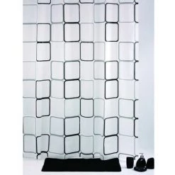 ALLIBERT Rideau De Douche SADA 180 X 200 Cm - Decor