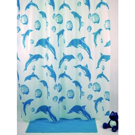 ALLIBERT Rideau De Douche ARIEL 180 X 200 Cm - Decor