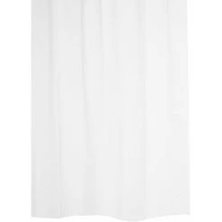 ALLIBERT Rideau De Douche ANNIS Blanc 180 X 200 Cm - Blanc