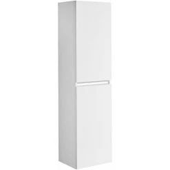 ALLIBERT Colonne De Salle De Bain PESARO Blanc Alpin Brillant - Blanc Alpin