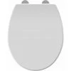 ALLIBERT Abattant WC En Thermodur - Fermeture Progressive Et Déclipsable DOLCEO Blanc Coton - Blanc Coton