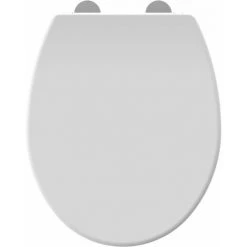 ALLIBERT Abattant WC En Thermodur - Fermeture Progressive Et Déclipsable DOLCEO Blanc Coton - Blanc Coton