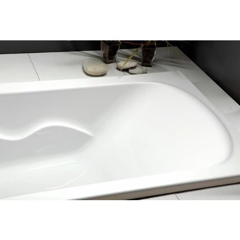 ALLIBERT Baignoire Rectangulaire JACANA 2 170 X 75 Cm - Blanc Brillant – Image 3