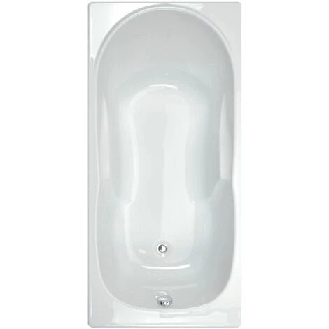 ALLIBERT Baignoire Rectangulaire Carina 170 X 75 Cm - Blanc