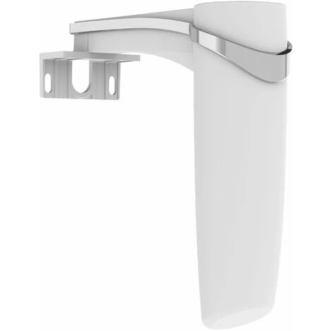 ALLIBERT Applique LED Pour Miroir De Salle De Bain GOTA 3 W - 3,7 X 11,7 X 11,9 Cm - Chromé Brillant - Chromé Brillant