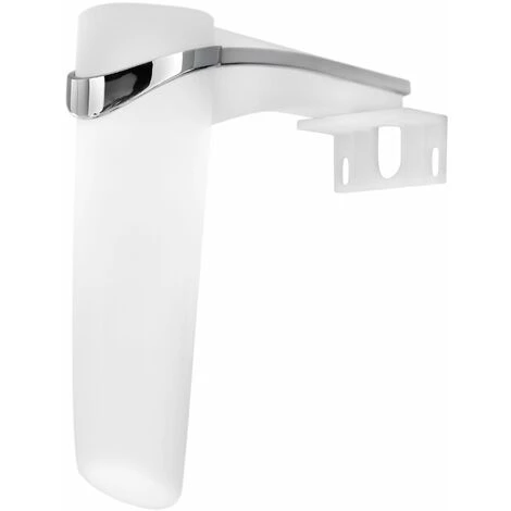 ALLIBERT Applique LED Pour Miroir De Salle De Bain GOTA 3 W - 3,7 X 11,7 X 11,9 Cm - Chromé Brillant - Chromé Brillant – Image 2