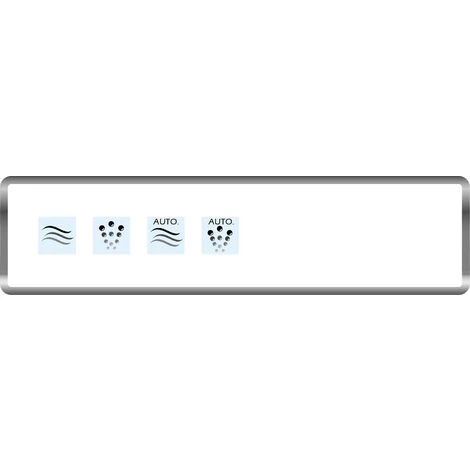 ALLIBERT Baignoire Balnéo D'angle LUCINA ESSENTIA - Massage Eau + Air 140 X 140 Cm - Blanc – Image 2