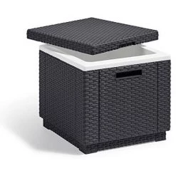 Glacière En Plastique Graphite 213828 Allibert - Gris