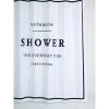 ALLIBERT Rideau De Douche SHOWER 180 X 200 Cm - Decor