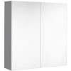 ALLIBERT Armoire De Toilette LOOK PM - 60 X 65 X 18 - Gris