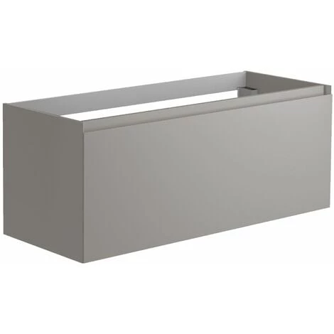 ALLIBERT Meuble Sous-vasque 120 Cm Gris Ultra Mat - Gris
