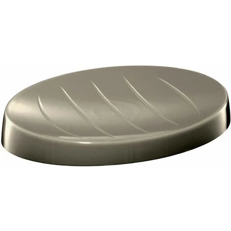 ALLIBERT Porte-savon Taupe HAPPY 8,5 X 2,5 X 12 Cm - Taupe