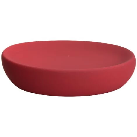 ALLIBERT O TOUCH Porte-savon Rouge - Soft Touch - Rouge - Soft Touch