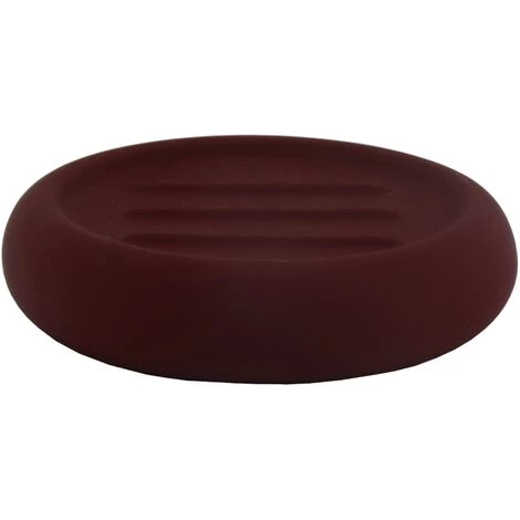 Porte-savon Allibert Bowling Bordeaux Soft Touch - Bordeaux - Soft Touch