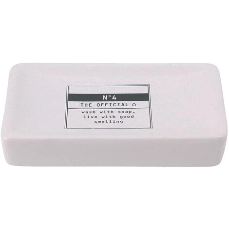 Porte-savon Allibert Cosmet Blanc/noir - Blanc / Noir