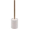 Set De Brosse WC Allibert Arrow Blanc/or - Blanc / Or
