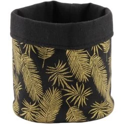 Panière Allibert Oural Noir/or - Decor