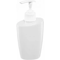ALLIBERT Distributeur De Savon Blanc HAPPY 7,5 X 15,5 X 7,5 Cm - Blanc