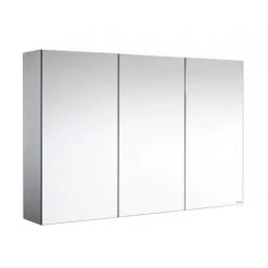 Armoire De Toilette Miroir Oslo - 3 Portes - 100 Cm - Allibert