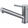 ALLIBERT Mitigeur Cuisine Pull Out HIRO En Acier Inoxydable - Cartouche ACS - Couleur Inox Brossé - 4,5 X 18 X 23 Cm - Inox Brossé