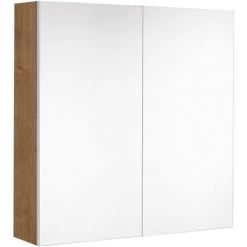 Armoire De Toilette Allibert Look Chêne Arlington 60cm - Chêne Arlington -
