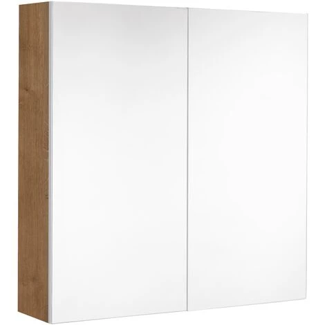 Armoire De Toilette Allibert Look Chêne Arlington 60cm - Chêne Arlington -