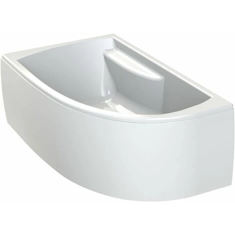 ALLIBERT Tablier De Baignoire Courbé Et Réversible Pour Baignoire DIVA Asymétrique - Blanc – Image 3