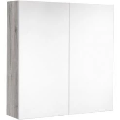 Armoire De Toilette Allibert Look Chêne Vintage 60cm - Chêne Vintage