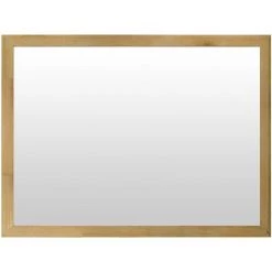 Miroir Allibert Prisca Avec Cadre 120cm - Acacia Nature