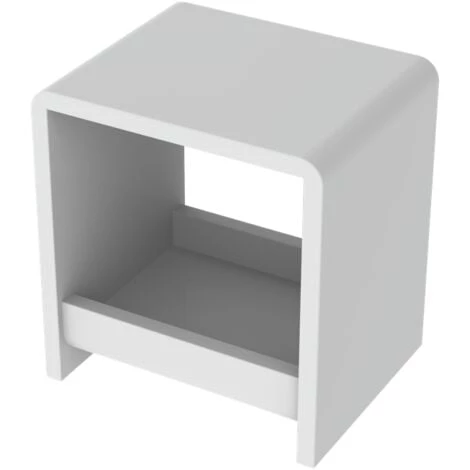 Tabouret De Douche Orel Allibert Blanc - Blanc