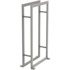 Porte-serviettes Loft-Game Allibert Avec 2 Barres Gris - Gris