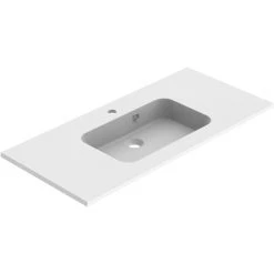 Lavabo Allibert Style 100cm Blanc Mat