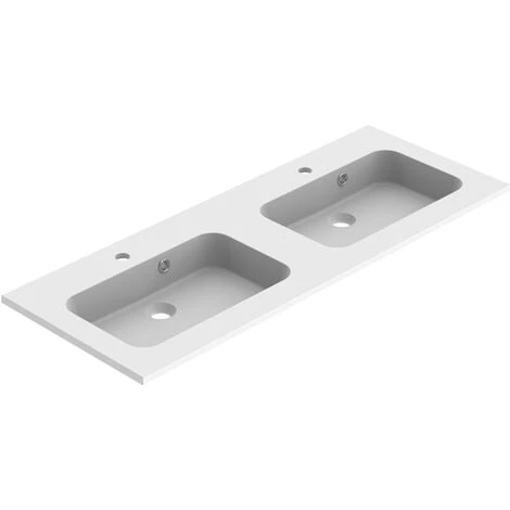 Lavabo Allibert Style 120cm Blanc Mat