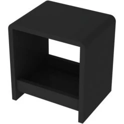 Tabouret De Douche Orel Allibert Noir - Noir