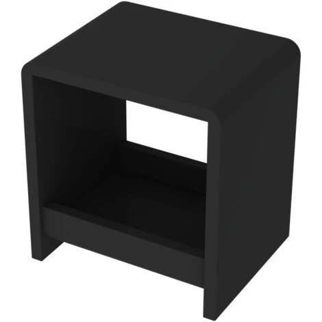 Tabouret De Douche Orel Allibert Noir - Noir