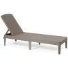 Chaise Longue Jaipur Cappuccino 235163 Allibert - Brun