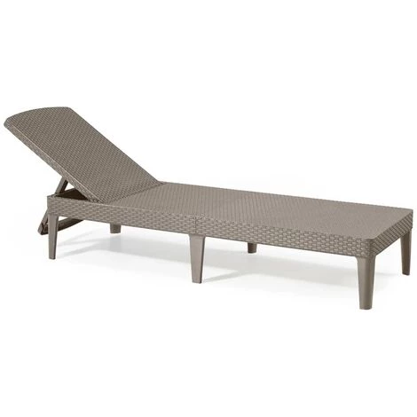 Chaise Longue Jaipur Cappuccino 235163 Allibert - Brun – Image 4