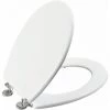 ALLIBERT Abattant WC En HDF BOLIVA Blanc - Blanc