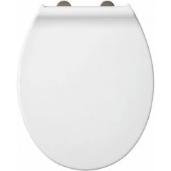 ALLIBERT Abattant WC à Fermeture Progressive Et Déclipsable SYSTEM - Blanc