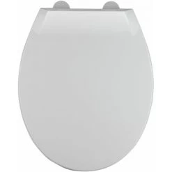 ALLIBERT Abattant WC à Fermeture Progressive Et Déclipsable MILA Blanc - Blanc