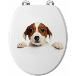 ALLIBERT Abattant WC En Bois Compressé JACK - Décor