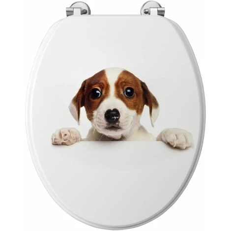 ALLIBERT Abattant WC En Bois Compressé JACK - Décor