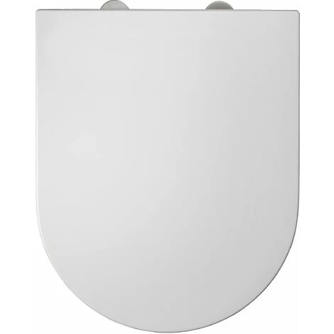 ALLIBERT Abattant WC à Fermeture Progressive Et Déclipsable Duneo - Blanc