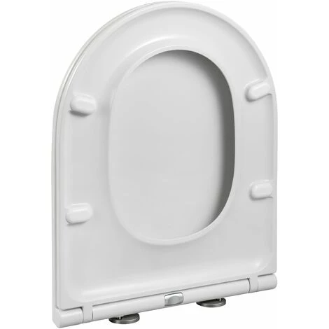 ALLIBERT Abattant WC à Fermeture Progressive Et Déclipsable Duneo - Blanc – Image 4