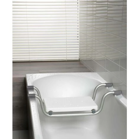 ALLIBERT Siège De Baignoire PMR à Poser USIS Blanc - Blanc – Image 2