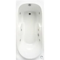 ALLIBERT Baignoire Balnéo AQUAZEN 2 - CARINA 170 X 80 Cm - Blanc